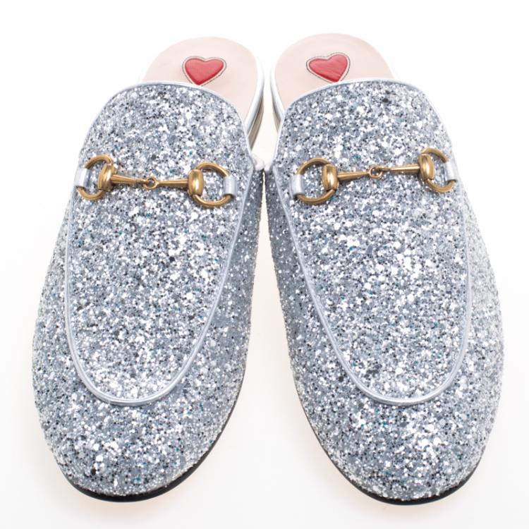 gucci glitter princetown