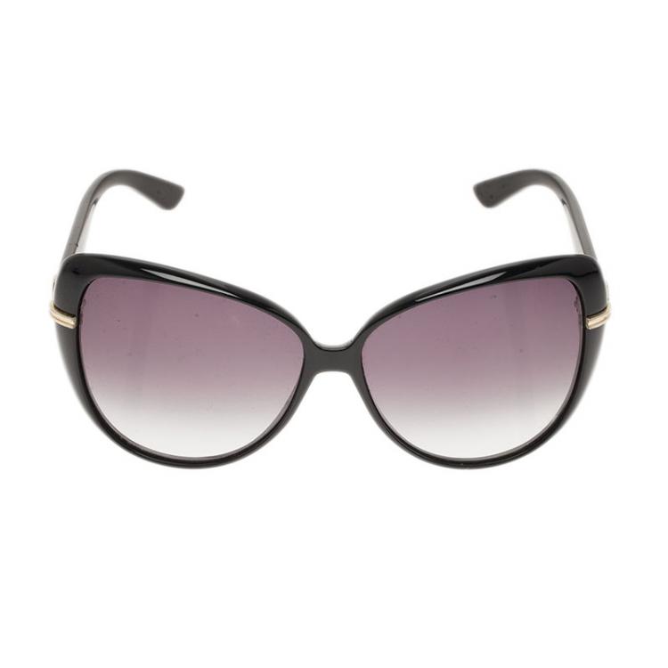 Gucci oversized hotsell cat eye sunglasses