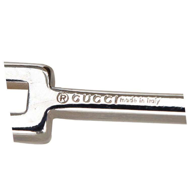 Pre Owned Gucci Silver 925 Stud Earrings