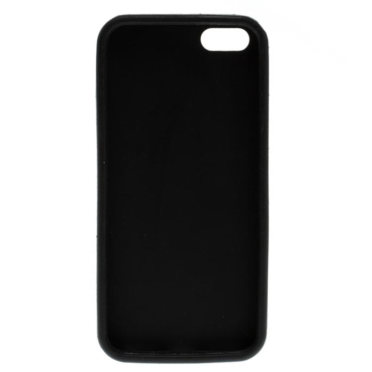 Pre Owned Gucci Black Bioplastic Iphone 5G Case