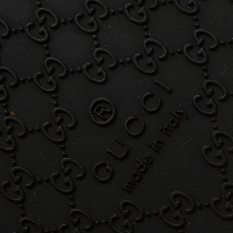 Pre Owned Gucci Black Bioplastic Iphone 5G Case
