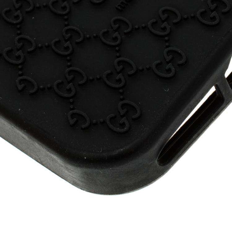 Pre Owned Gucci Black Bioplastic Iphone 5G Case