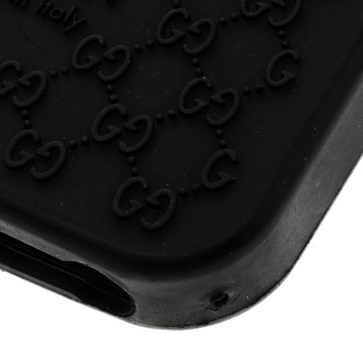 Pre Owned Gucci Black Bioplastic Iphone 5G Case