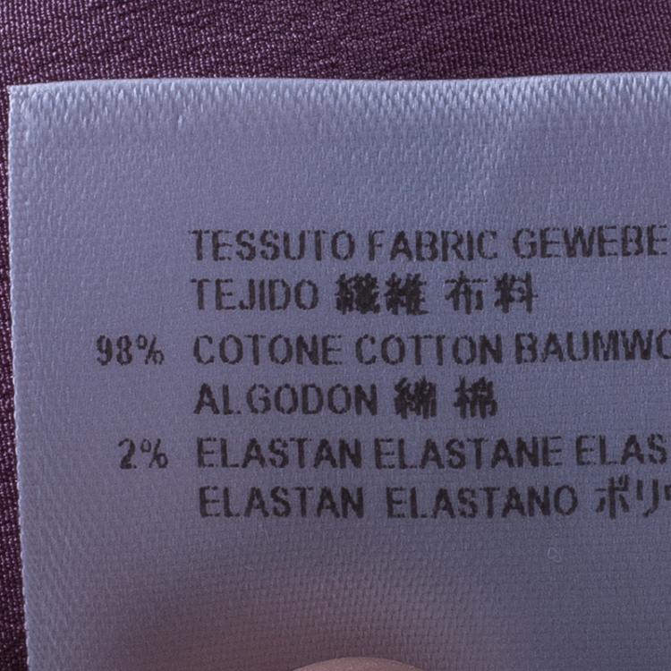 مملوكة مسبقًا Gucci Mauve Tapered Trousers M