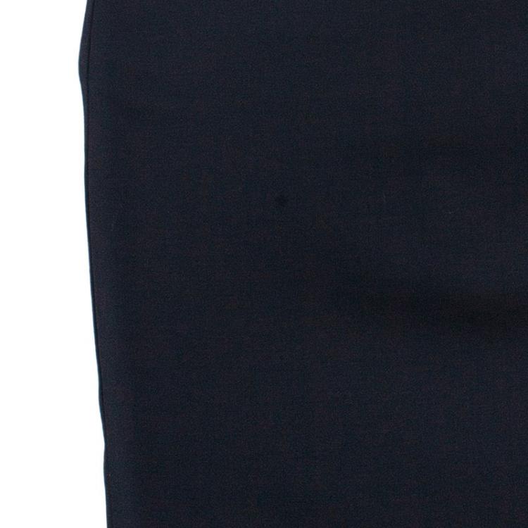 Pre Owned Gucci Black Pencil Skirt S