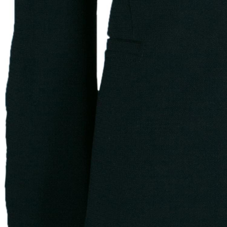 Pre Owned Gucci Black Wool Tailored Blazer M