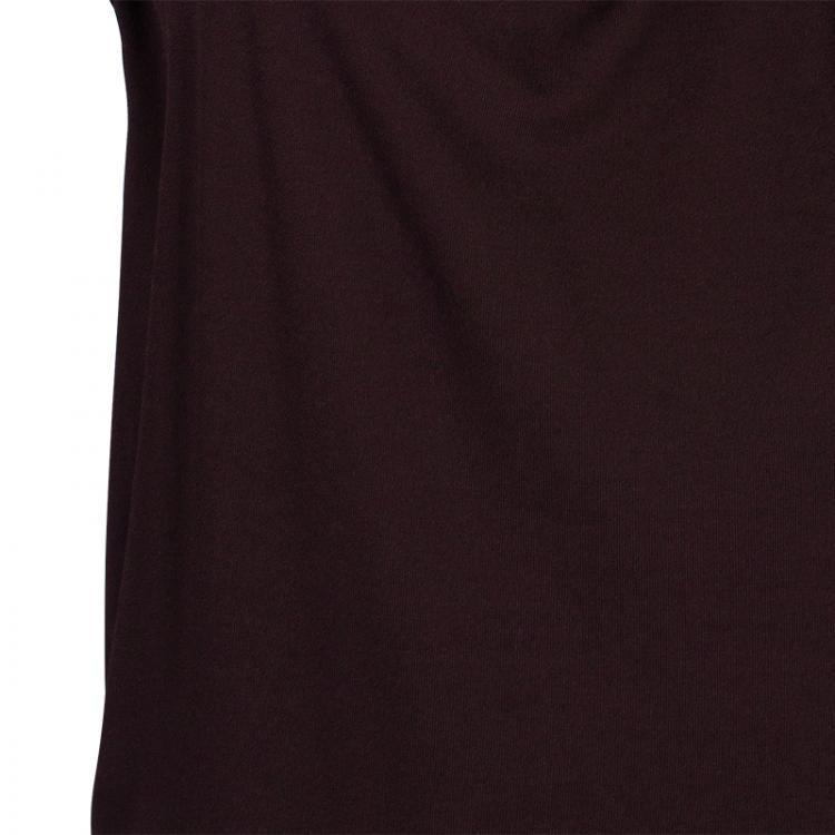 Pre Owned Gucci Brown Halterneck Top XS