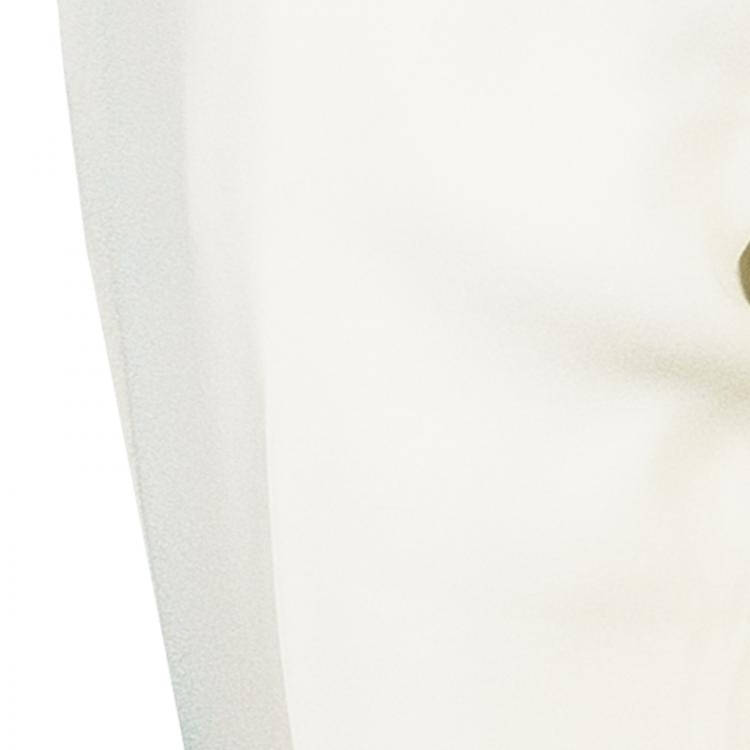 Pre Owned Gucci Cream Tailored Trousers M