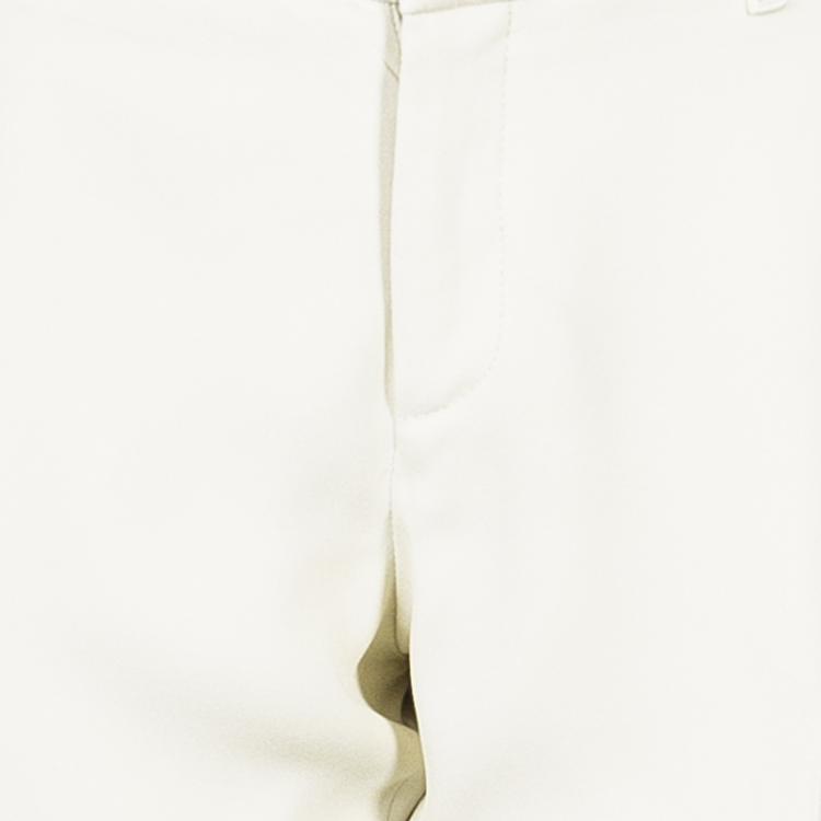 Pre Owned Gucci Cream Tailored Trousers M