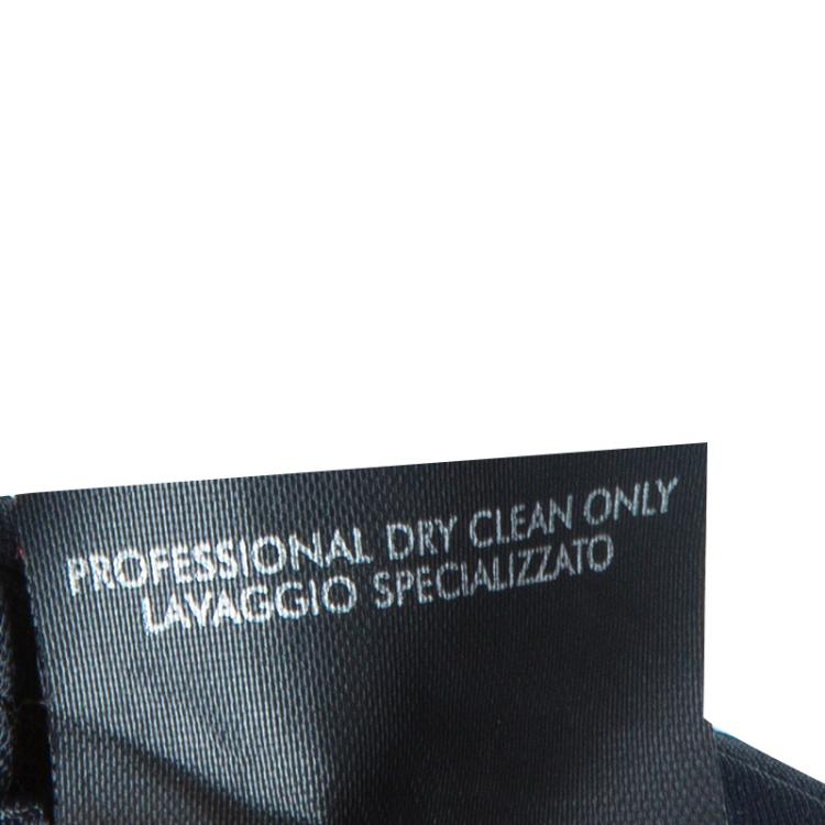 Pre Owned Gucci Black Leather Jacket M