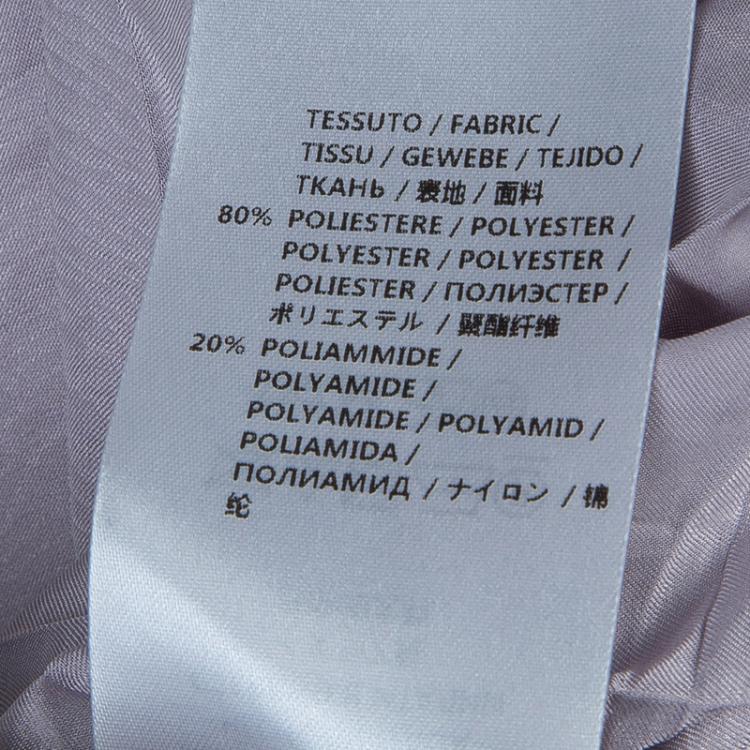 Pre Owned Gucci Lavender Pleated Skirt S