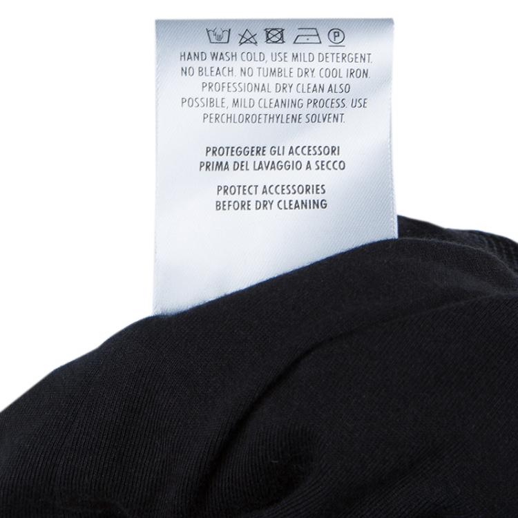 Pre Owned Gucci Black GG Nylon Bomber Jacket S