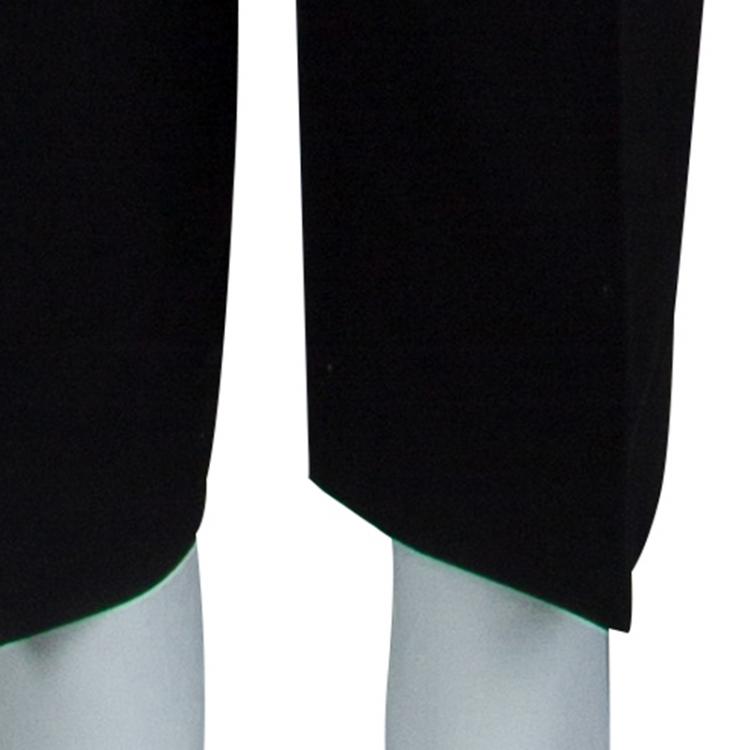 Pre Owned Gucci Black Straight Fit Cotton Trousers S