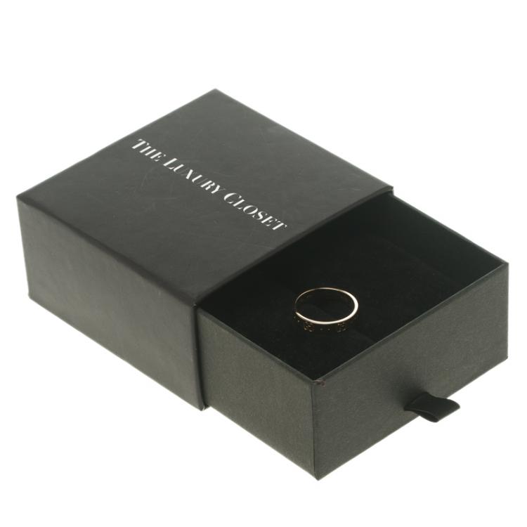 Pre Owned Gucci Icon Yellow Gold Band Ring Size 59