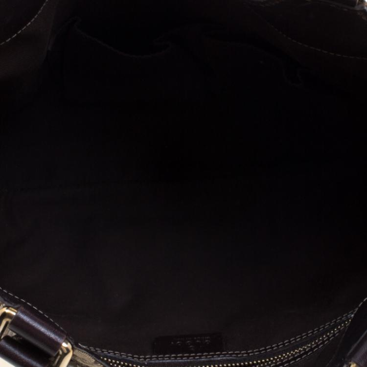Pre Owned Gucci GG Canvas GG Interlocking Tote