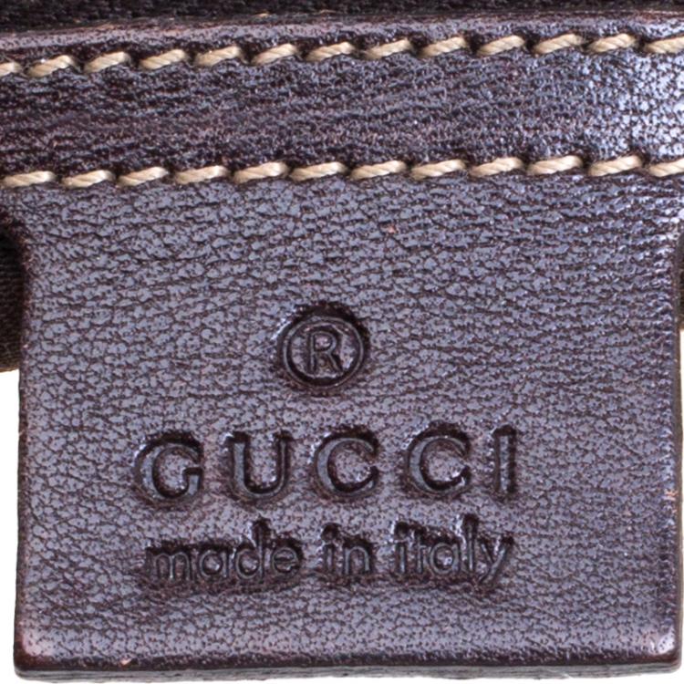 Pre Owned Gucci GG Canvas GG Interlocking Tote