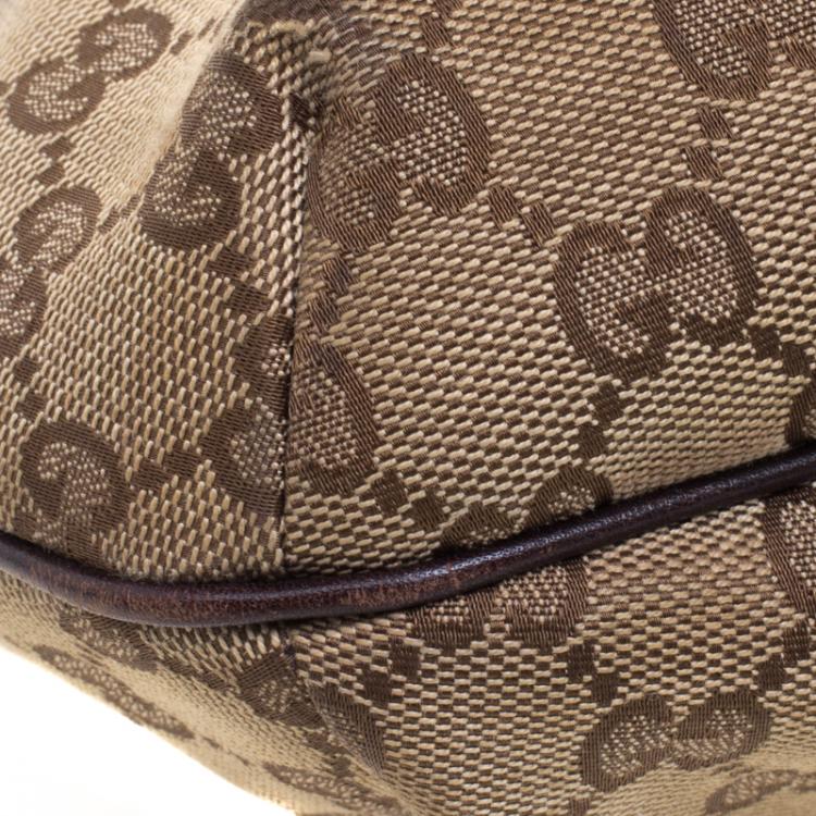 Pre Owned Gucci GG Canvas GG Interlocking Tote