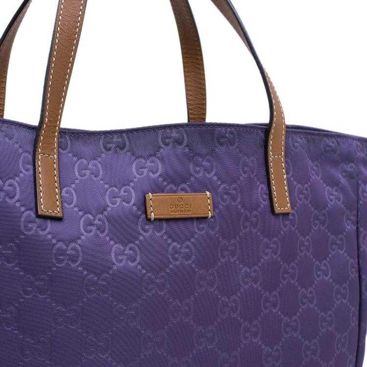 gucci nylon tote bag