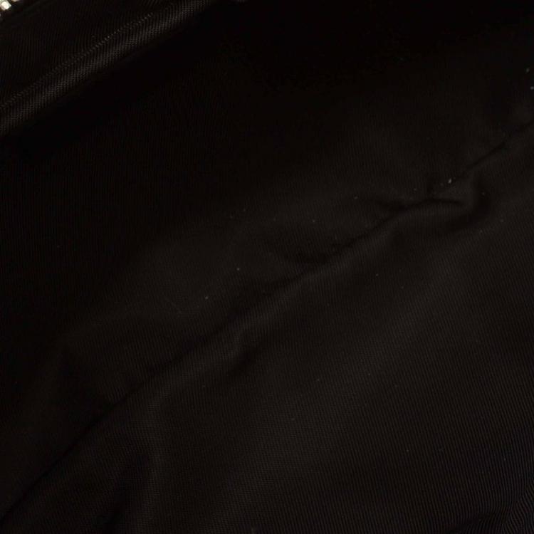 Pre Owned Gucci Dark Brown Guccissima Leather Wristlet Pouch