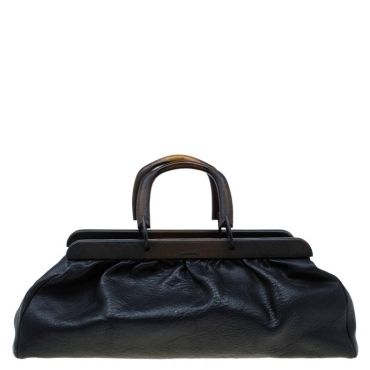 Gucci Vintage Doctor Bag - Black Luggage and Travel, Handbags