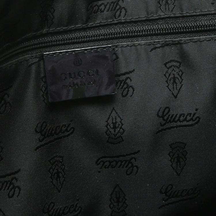 مملوكة مسبقًا Gucci Beige/Black GG Canvas Shopper Tote