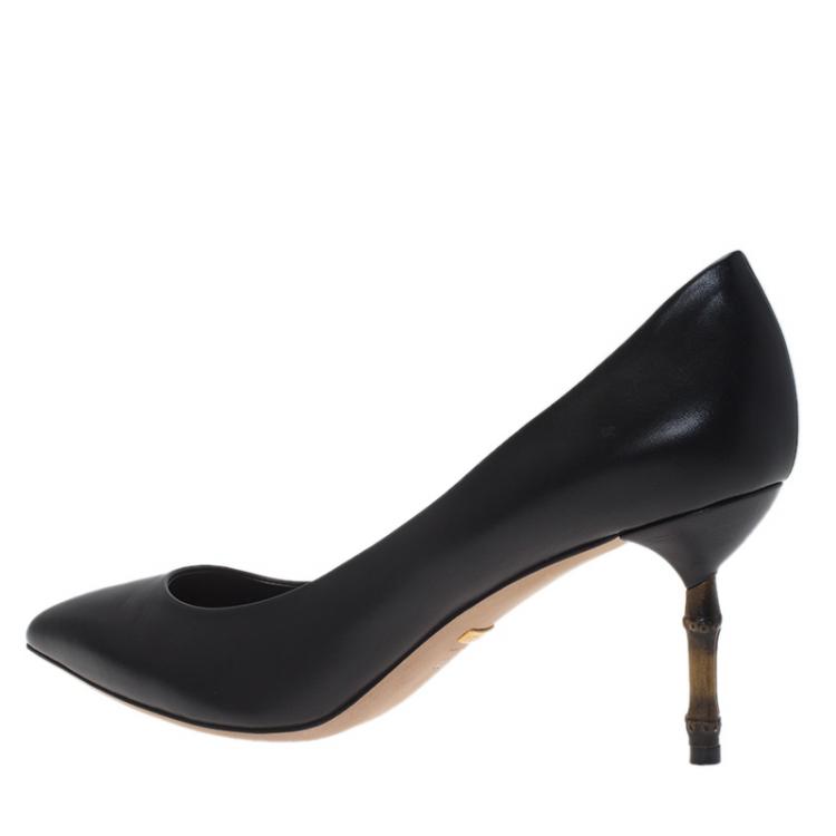 gucci black pumps
