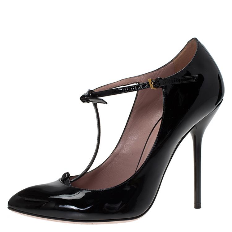 gucci beverly t strap pump