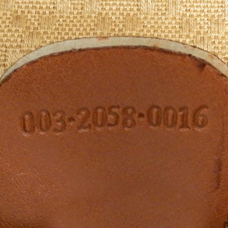 Pre Owned Gucci Brown Leather Bamboo Backpack