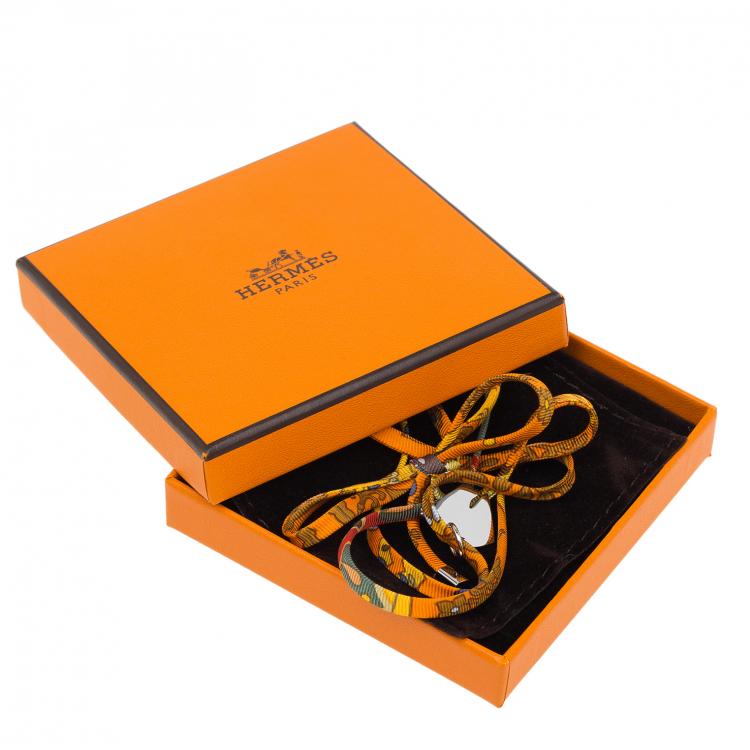 Pre Owned Hermès Petit H Wrap Bracelet