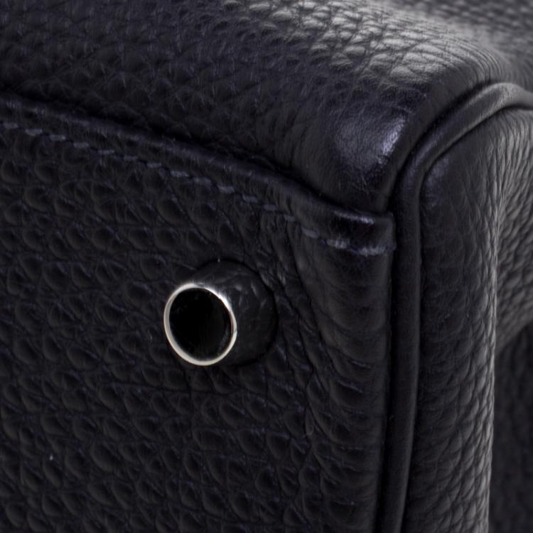 Pre Owned Hermes Graphite Togo Palladium Hardware Kelly Retourne 32 Bag