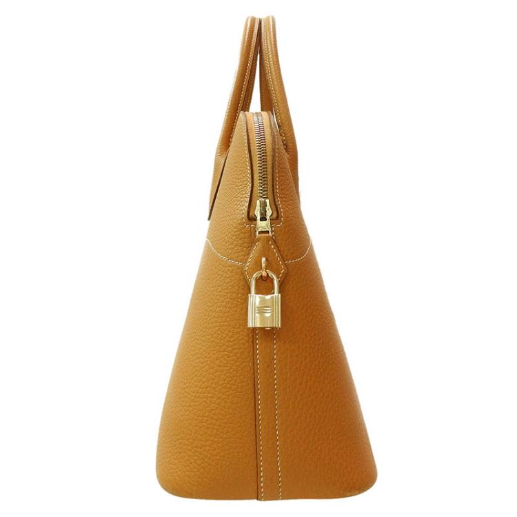 Hermes Hermes Bolide 31 Handbag Taurillon Clemence Jaune Ambre Gold Metal  Fittings 2way Shoulder Bag
