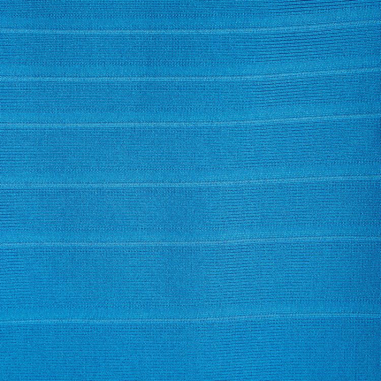 Pre Owned Herve Leger Atlantis Blue Tasha Bandage Dress XXS