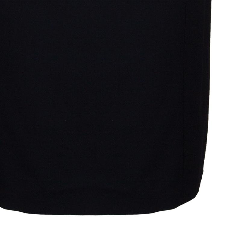 Pre Owned Hugo by Hugo Boss Black Koletta Short Sleeve Dress L
