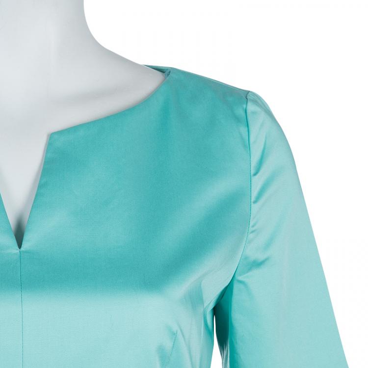 Pre Owned Hugo by Hugo Boss Kenina Short Sleeve Dress S