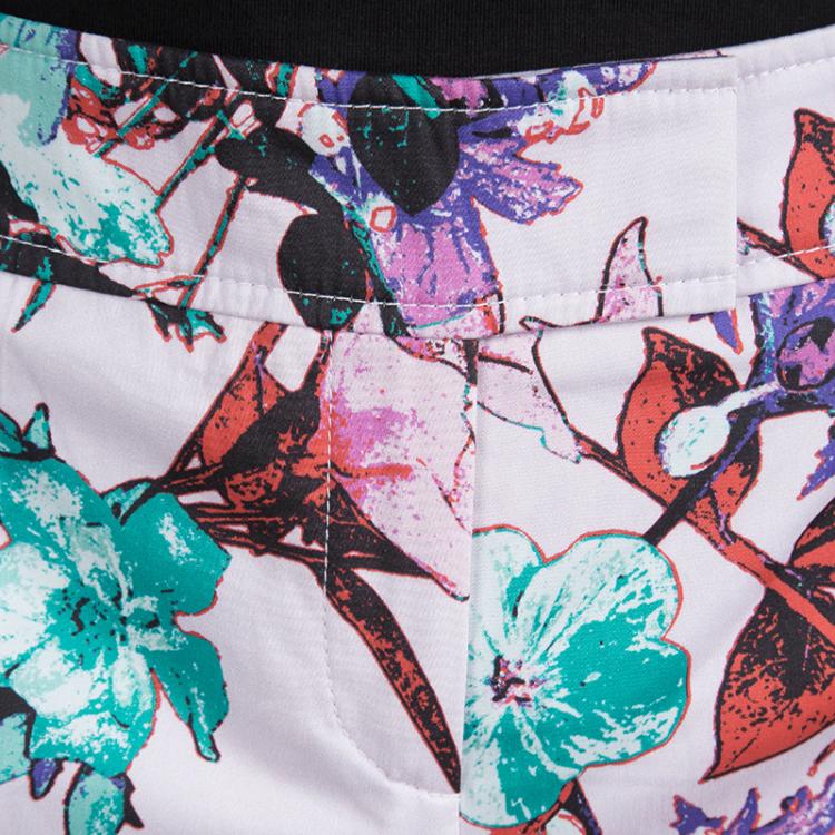 Pre Owned Hugo By Hugo Boss Multicolor Floral Printed Hisusa Pants M