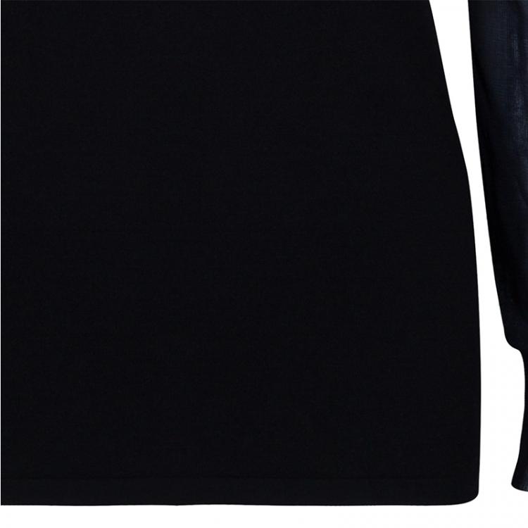Pre Owned Isabel Marant Black Sheer Top M