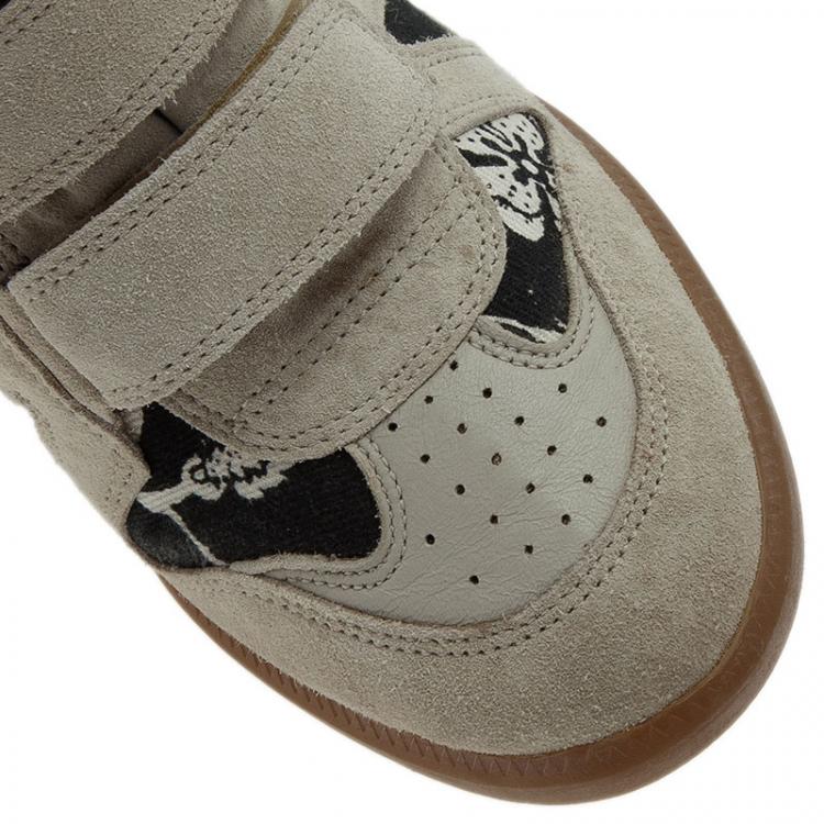 Pre Owned Isabel Marant Beige Bekett Wedge Sneakers Size 39