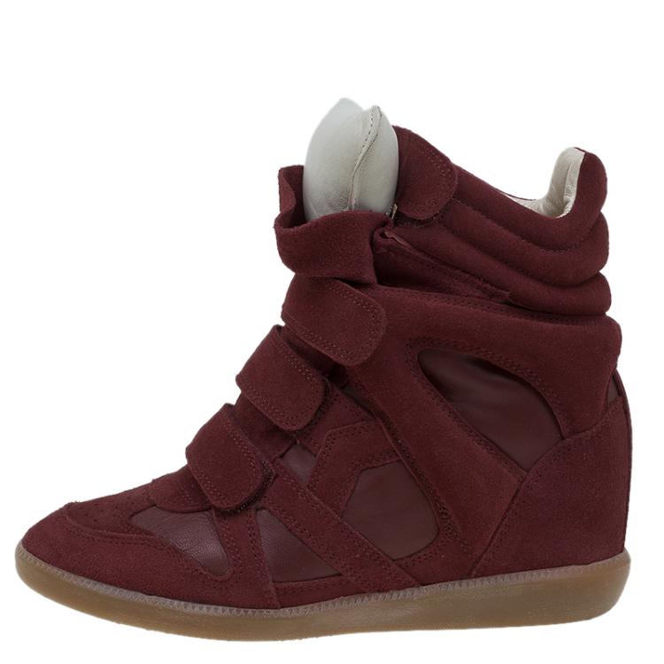 ISABEL MARANT | Red Women's Sneakers | YOOX