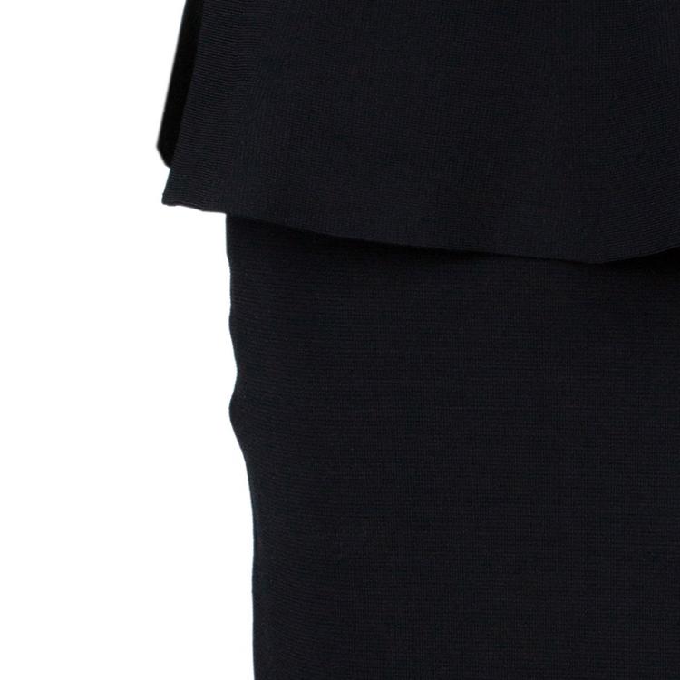 Pre Owned Issa Edith Peplum Maxi Skirt S