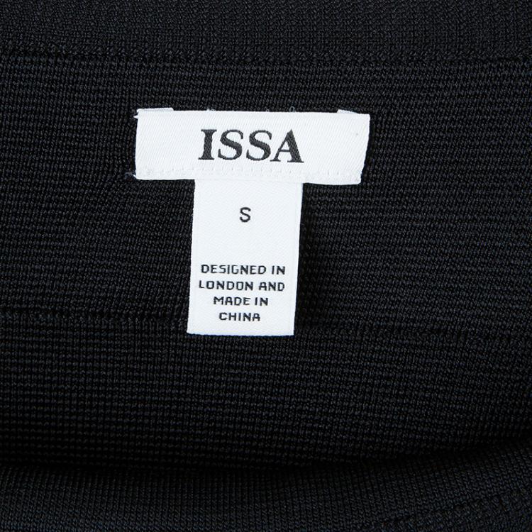 Pre Owned Issa Edith Peplum Maxi Skirt S