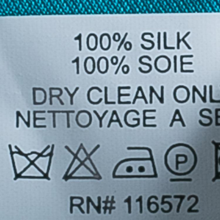 Pre Owned Issa London Teal Halter Back Maxi Dress S