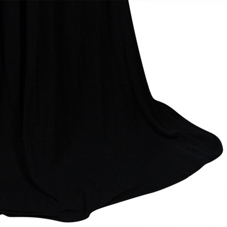 Pre Owned Issa London Black Backless Gown M