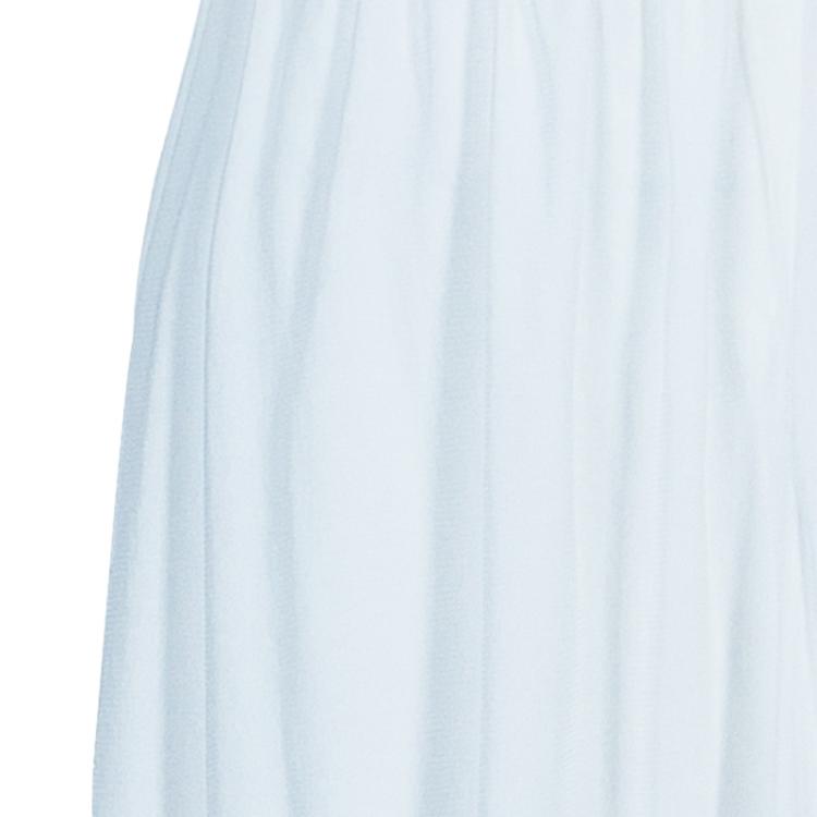 Pre Owned Issa White Metal Detail Maxi Dress M