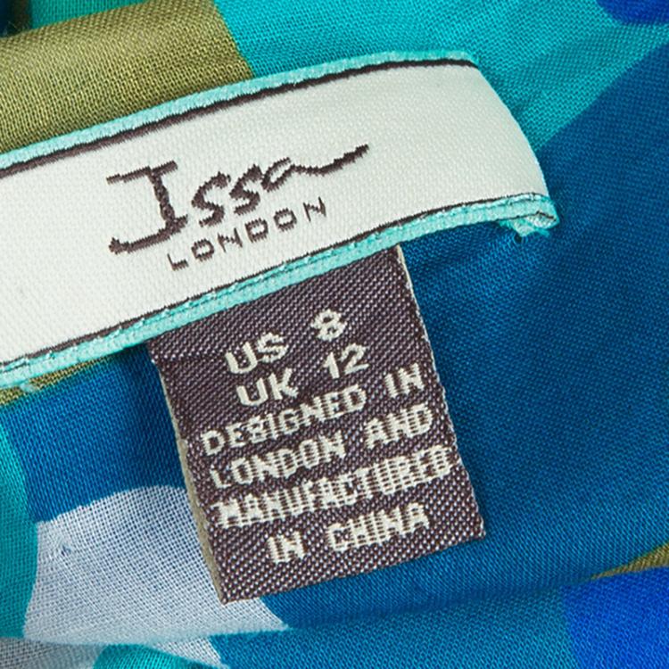 Pre Owned Issa Multicolor Maxi Dress M