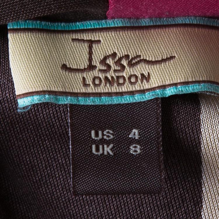 Pre Owned Issa London Pink Tie-Front Dress S