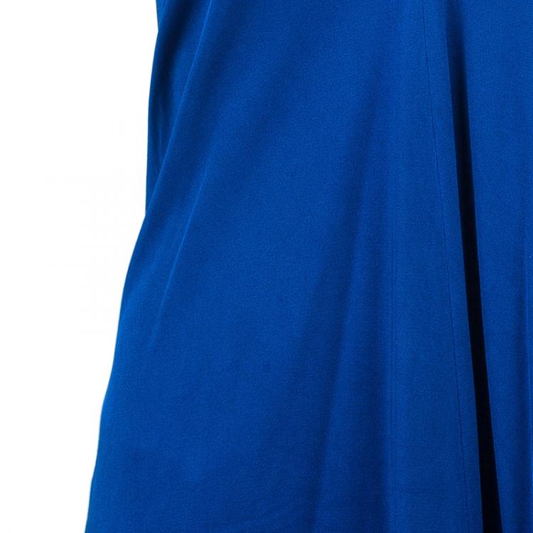 مملوكة مسبقًا Issa Cobalt Hooded Sleeveless Top M