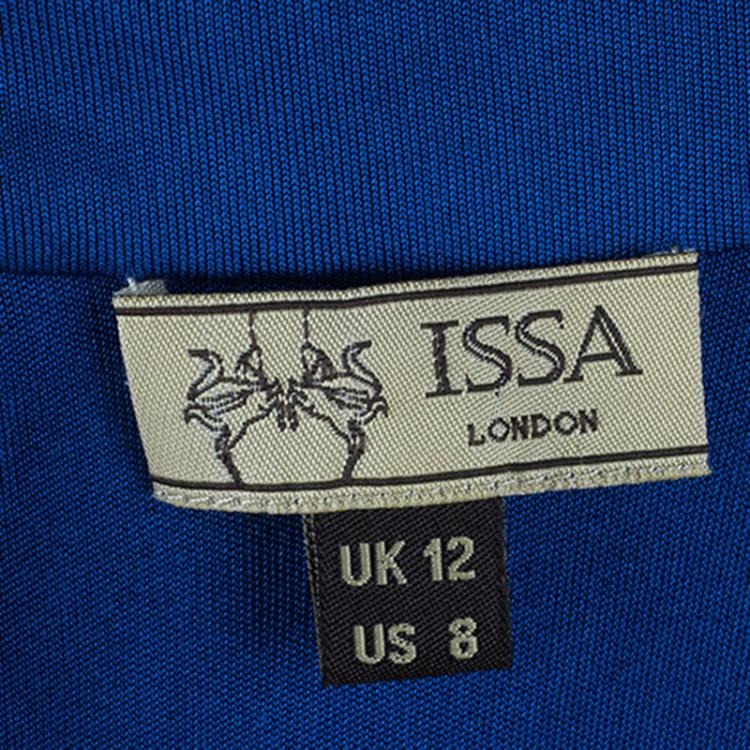 مملوكة مسبقًا Issa Cobalt Hooded Sleeveless Top M