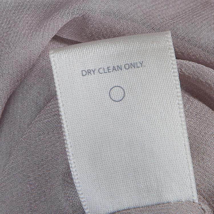 Pre Owned Jason Wu Grey Textured Sleeveless Top M