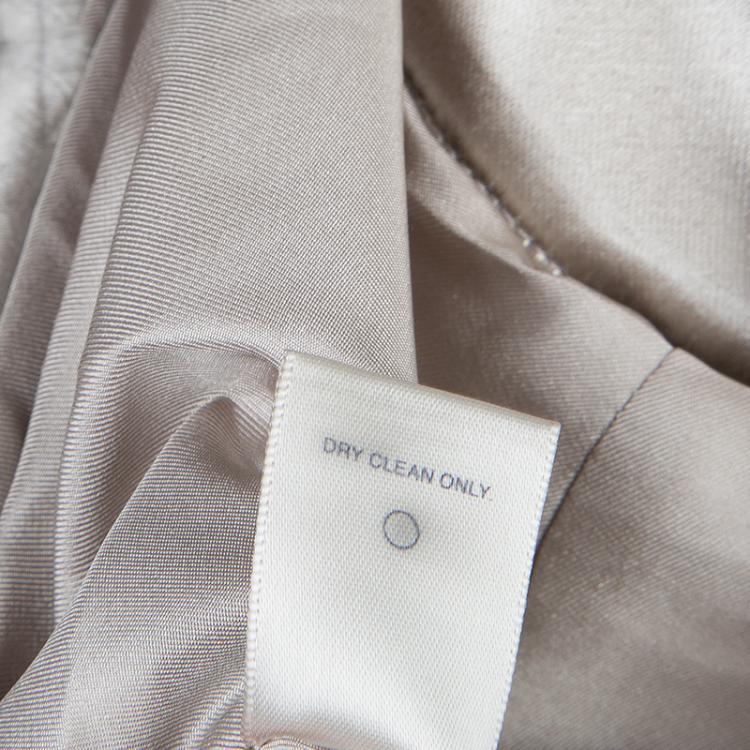 Pre Owned Jason Wu Pastel Grey Wool Top M