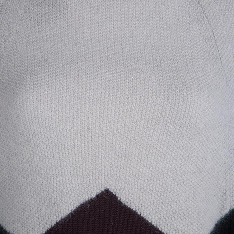 Pre Owned Jason Wu Color Block Sweater S